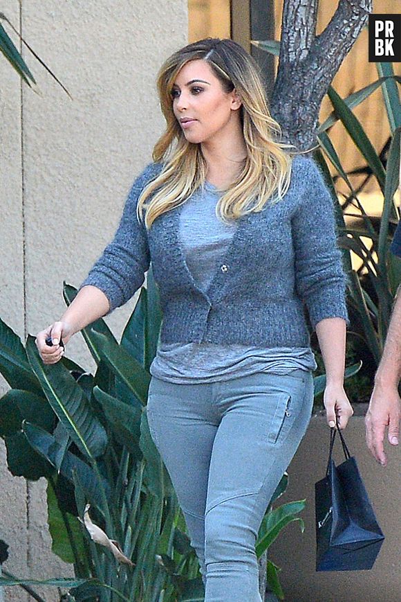 Kim Kardashian en slim à Los Angeles, le 8 octobre 2013