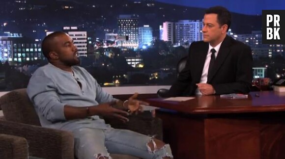 Kanye West s'est confié à Jimmy Kimmel