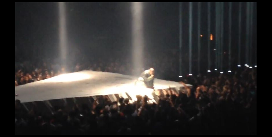 Kanye West en concert à Seattle le  19 octobre 2013 