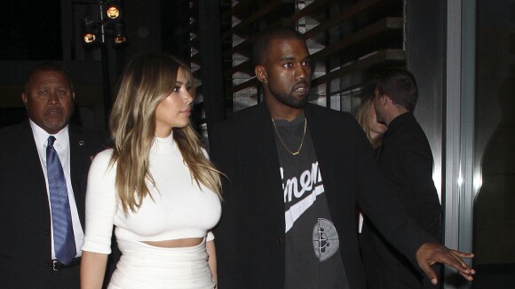 Kim Kardashian et Kanye West, les futurs mariés inséparables