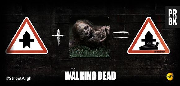 Street Argh : une promo The Walking Dead délirante pour la diffusion de la saison 2 sur NT1