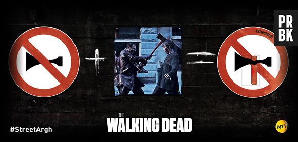 Street Argh : une promo The Walking Dead délirante pour la diffusion de la saison 2 sur NT1