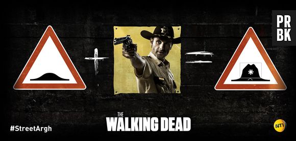 Street Argh : une promo The Walking Dead délirante pour la diffusion de la saison 2 sur NT1