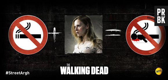 Street Argh : une promo The Walking Dead délirante pour la diffusion de la saison 2 sur NT1