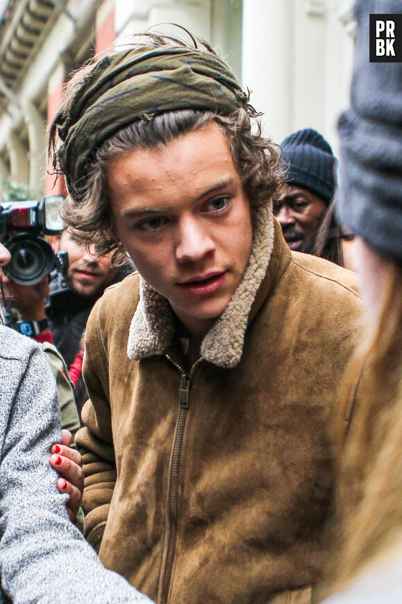 Harry Styles : nouveau look bizarre à New-York, le 26 novembre 2013