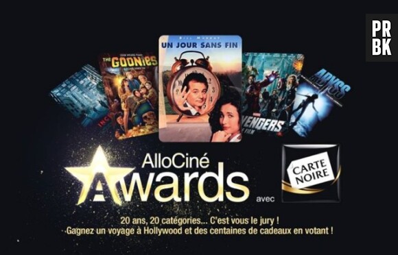 Allociné Awards : le palmarès dévoilé