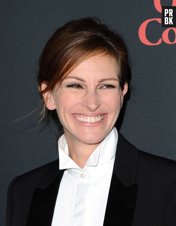 Julia Roberts sur le tapis rouge d'Un été à Osage County, le 16 décembre 2013 à L.A