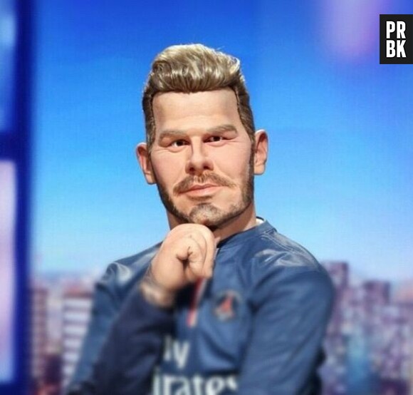 Guignols de l'info 2013 : David Beckham a droit à sa marionnette sur Canal +