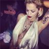 Rita Ora fête le passage à 2014