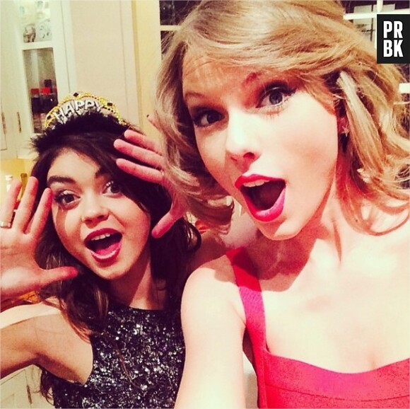Taylor Swift et Sarah Hyland fêtent le passage à 2014