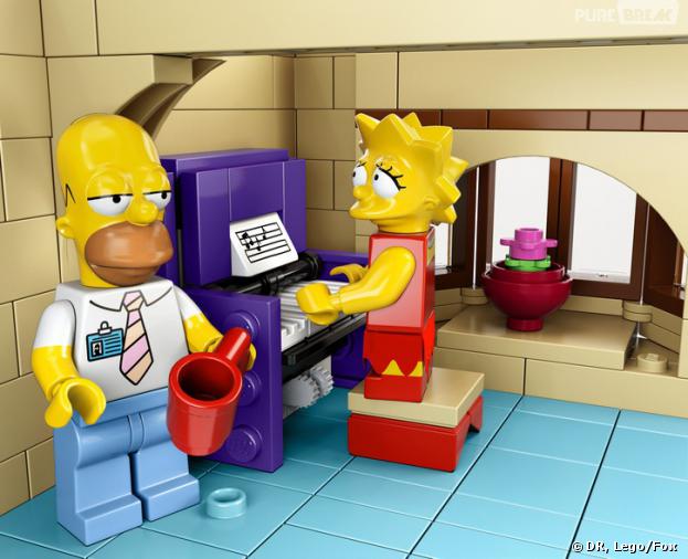 Les Simpson se dévoilent en Lego