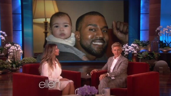 Kim Kardashian, la triple exhib : seins, fesses et bébé North pour nous séduire