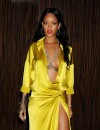 Rihanna à un gala pré-Grammy Awards, le 25 janvier 2014