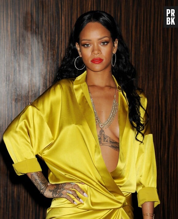 Rihanna prépare les Grammy Awards, le 25 janvier 2014