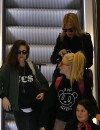 Kristen Stewart et ses amies, le 3 février 2014 à Paris