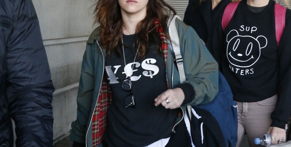 Kristen Stewart, le 3 février 2014 à Paris