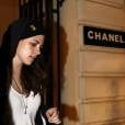 Kristen Stewart : virée chez Chanel, le 3 février 2014 à Paris