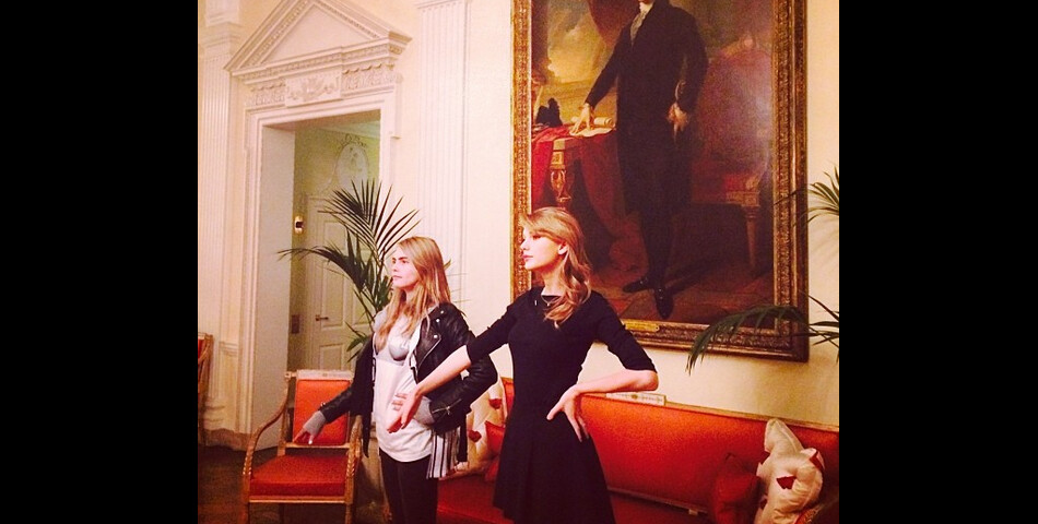Taylor Swift et Cara Delevingne s&#039;éclatent à Londres