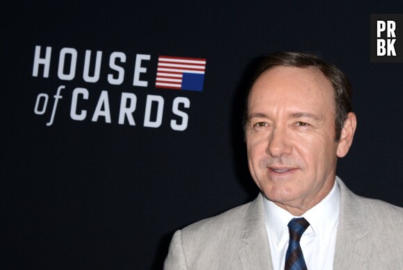 House of Cards saison 2 : Kevin Spacey très classe à l'avant-première le 13 février 2014 à Los Angeles