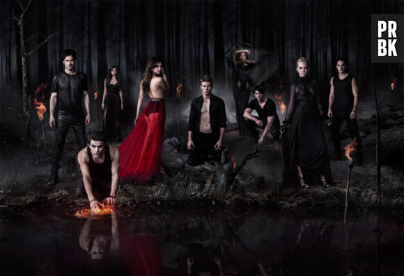 Vampire Diaries saison 5 : ancien poster