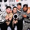 Rudimental gagnants aux Brit Awards 2014 le 19 février à Londres