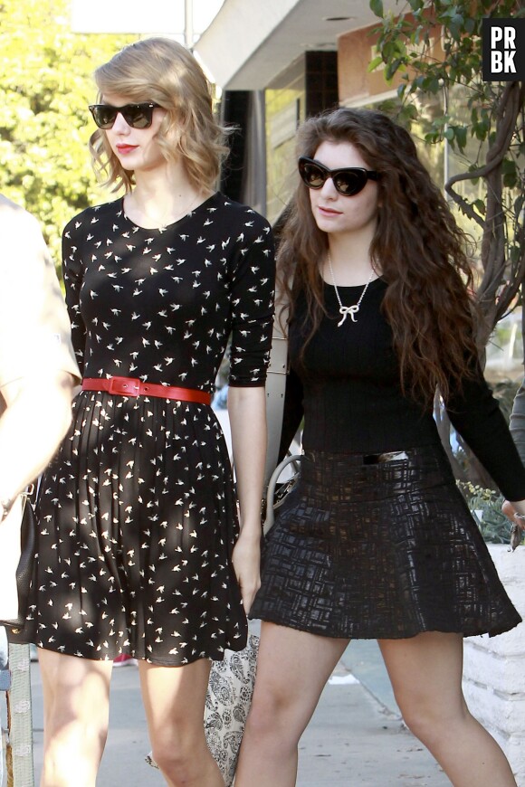 Taylor Swift et Lorde, les nouvelles meilleures amies, le 23 février 2014 à Los Angeles