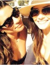 Lea Michele prend la pose au soleil, le 16 février 2014 sur Instagram
