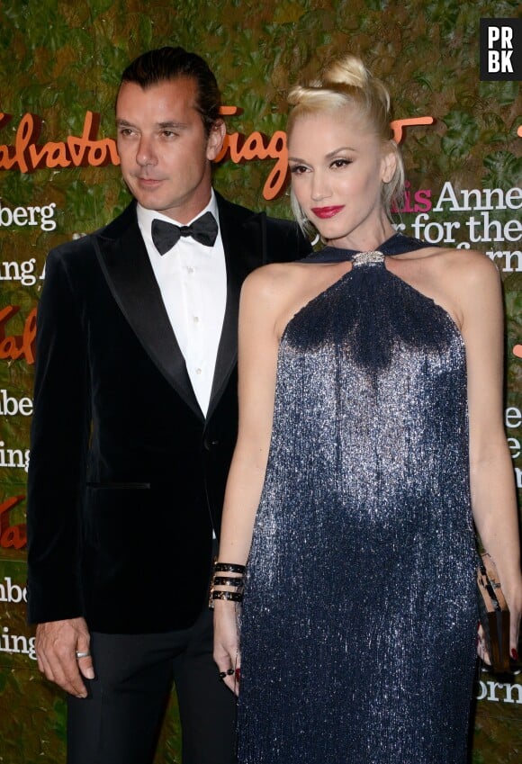 Gwen Stefani enceinte et Gavin Rossdale au Performing Arts Inaugural Gala, au 17 octobre 2013 à Los Angeles