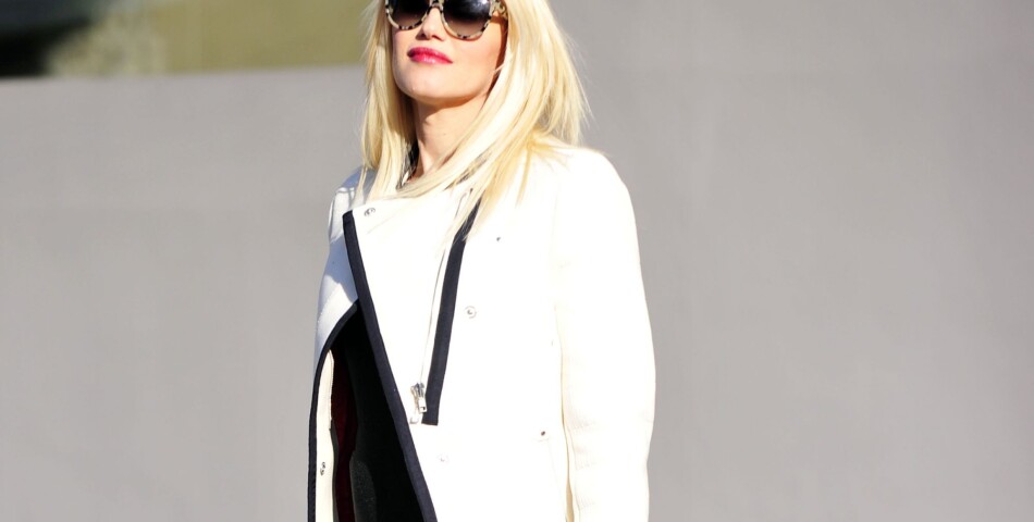 Gwen Stefani enceinte et très lookée, le 5 octobre 2013 à Los Angeles