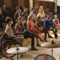 Glee saison 5 : retrouvailles et hommage à Finn sur les photos de l&#039;épisode 100