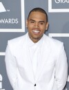 Chris Brown sur le tapis rouge des Grammy Awards 2013