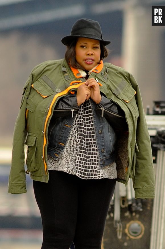 Glee saison 5 : Amber Riley en tournage à New York