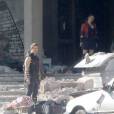 The Avengers 2 : Hawkeye sur le tournage