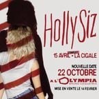 Hollysiz de retour en concert à l'Olympia !