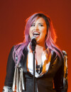  Demi Lovato donne de la voix &agrave; San Jos&eacute;, le 11 f&eacute;vrier 2014 