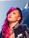 Demi Lovato sur sc&egrave;ne pendant sa tourn&eacute;e Neon Lights Tour, le 13 mars 2014 