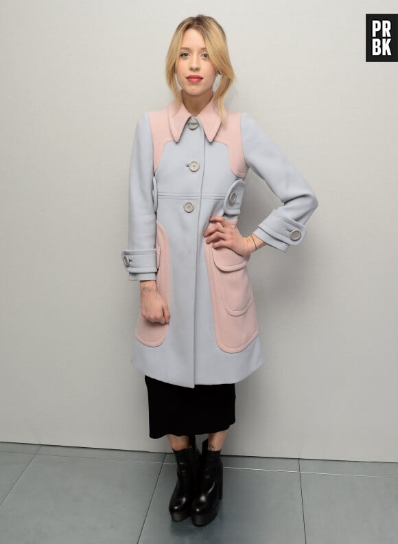 Peaches Geldof à la Fashion Week de Londres, le 14 février 2014