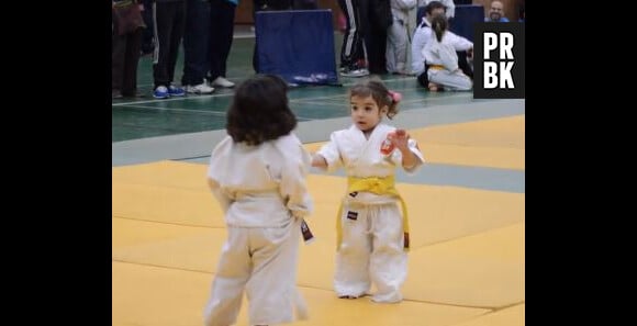 [VIDEO] Le combat de judo le plus mignon du monde de deux petites filles