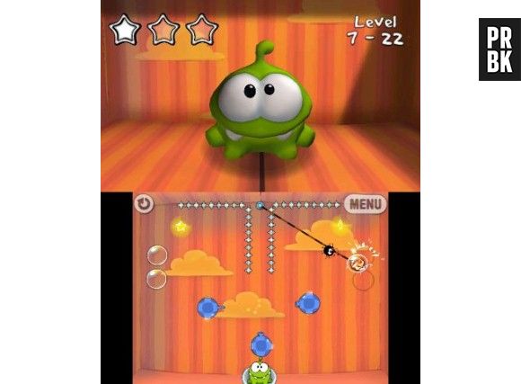 Cut The Rope 3 en 1 sur 3DS