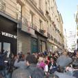 Maitre Gims : inauguration de sa boutique Vortex rue Tiquetonne à Paris, le 16 avril 2014