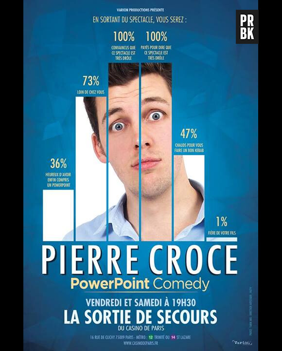 Pierre Croce, future star de l'humour