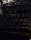 L'Entourage : des fans ont participé à une pré-écoute de l'album Jeunes Entrepreneurs du collectif, au Pop-up du Label à Paris, le 24 avril 2014
