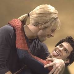 Andrew Garfield : Chris Martin emballe Spider-Man devant Emma Stone