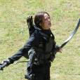 Hunger Games 3 : Jennifer Lawrence sur le tournage à Noisy le Grand le 15 mai 2013