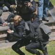 Hunger Games 3 : Josh Hutcherson en tournage à Noisy le Grand le 14 mai 2013
