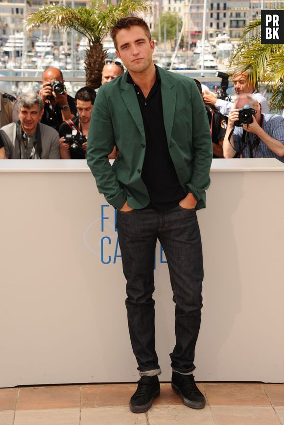 Robert Pattinson au photocall du film The Rover au Festival de Cannes 2014, le dimanche 18 mai