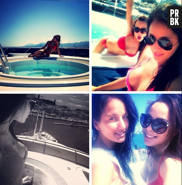 Tara Damiano en maillot de bain à Cannes