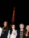 Kim Kardashian et ses amies à Paris pour son enterrment de vie de jeune fille