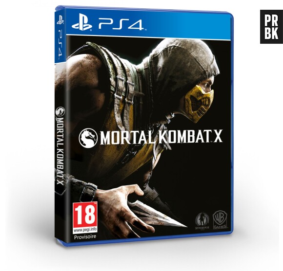 Mortal Kombat X : la jaquette PS4