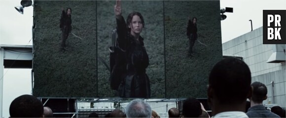 Hunger Games : Jennifer Lawrence et le salut dans le premier film